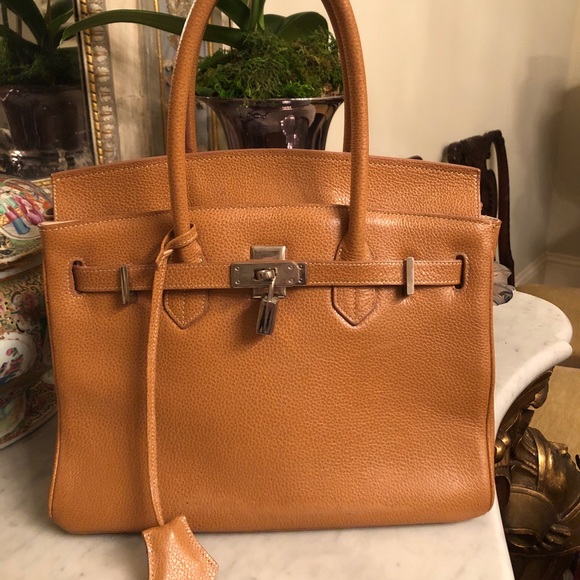 Handbags - Brown Satchel Tote Bag